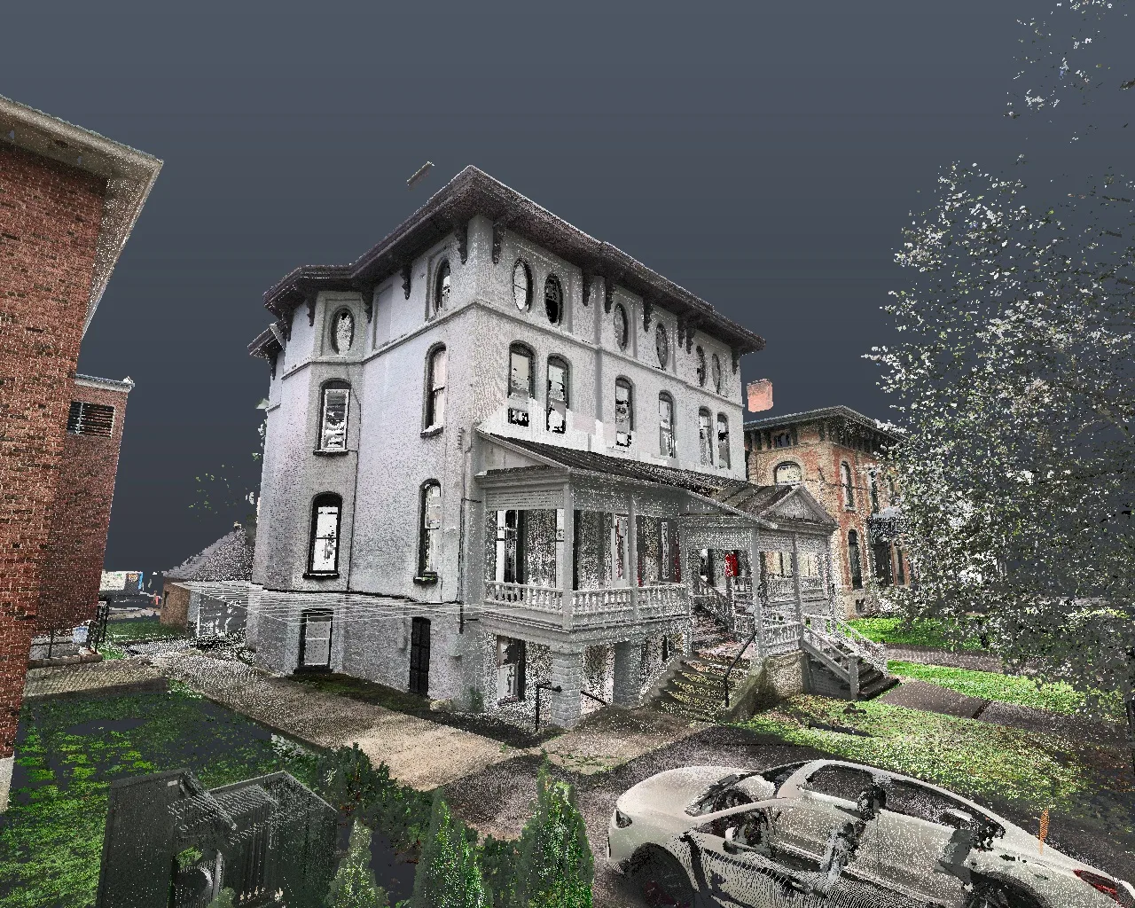 Auburn Building — Exterior Scan